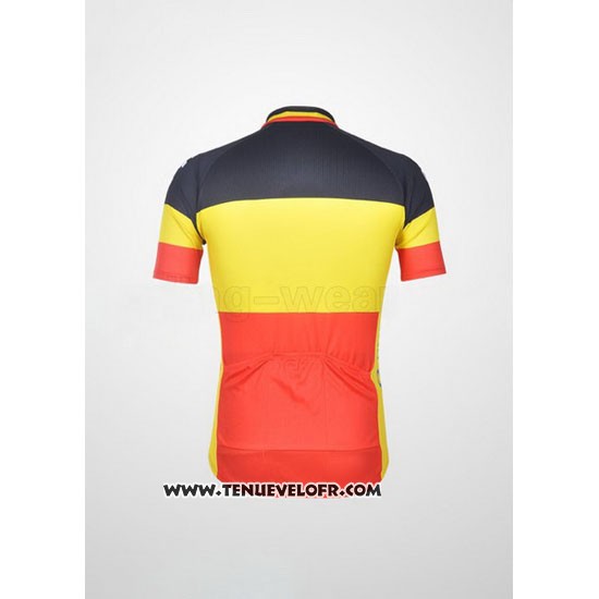 2011 Maillot Ciclismo Omega Pharma Lotto Champion Belga Manches Courtes et Cuissard